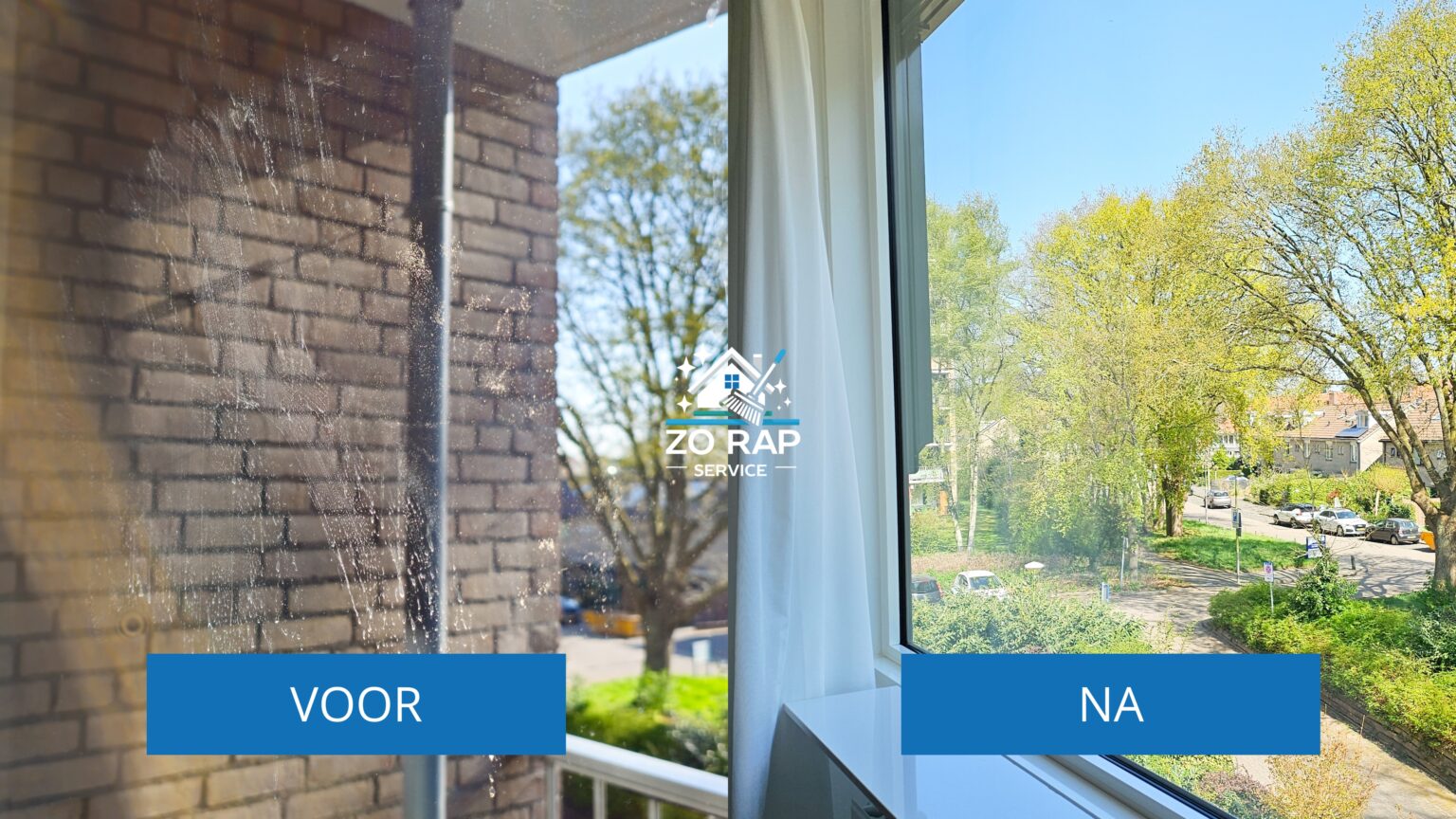 Schoonmaak Logeerwoning Ramen